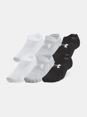 Obrázok produktu pre Under Armour Unisex Ua Essential 6Pk Ult - black, Veľkosť:M
