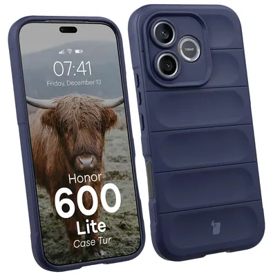 Produktbild von Robuste Handyhülle für Honor 600 Lite 5G, Bizon Case Tur, Dunkelblau
