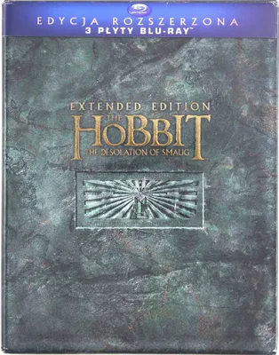 Produktbild von Der Hobbit - Smaugs Einöde (nur Originalversion) [3xBLU-RAY]