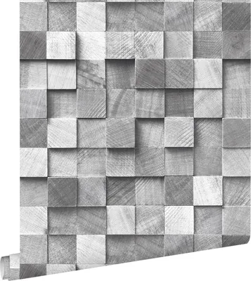 Immagine prodotto di ESTAhome carta da parati Stampa 3D grigio 53 cm x 10.05 m