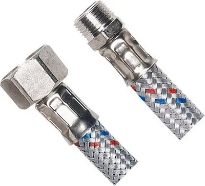 Obrázok produktu pre Flexibilná hadica, nerezová oceľ FxM 1/2 "x1/2", 100 cm