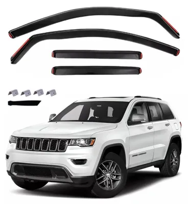Image de Lot de 4 déflecteurs pour Jeep Grand Cherokee (2011-2021)