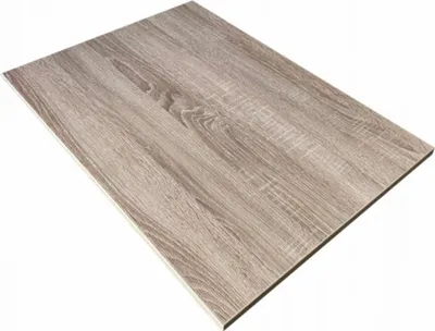Image de AKKE Trüffel Plateau de table 18mm chants collés 2mm-PVC LxL : 15x60 cm