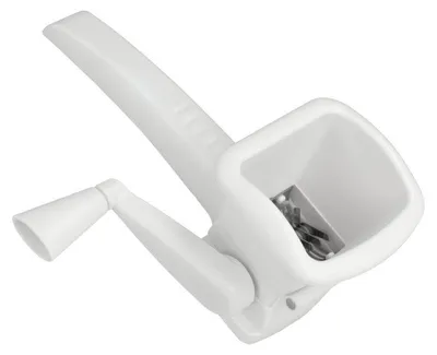 Zdjęcie produktu dla Metaltex Minny, talerz obrotowy, biały, ABS, akrylonitrylo-butadieno-styren (ABS), stal nierdzewna, 125 mm