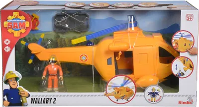 Obrázok produktu pre Požiarnik Sam. Sam vrtuľník Wallaby II s figúrkou