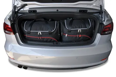 Produktbild von Audi A3 Cabrio 2014-2016 Kofferraumtaschen Set 4 Stk