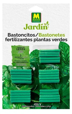 Zdjęcie produktu dla Pałeczki nawozowe do roślin zielonych, 25 sztuk