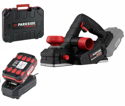 Produktbild von PARKSIDE PERFORMANCE 20 V Akku-Hobel PPHA 20-Li mit Akku / Ladegerät