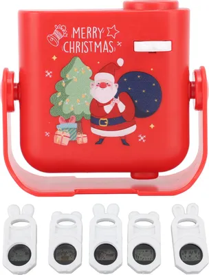 Image de Projecteur de Noël pour enfants, plusieurs modèles, décoration, projecteur de lumière ambiante LED de Noël avec 5 films
