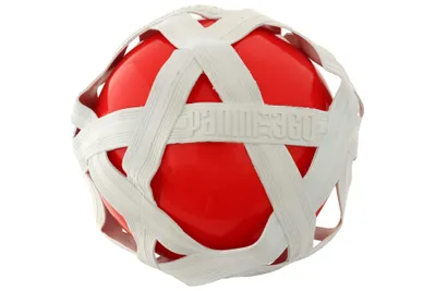 Image de Crossball Panini FIT 360 rouge/blanc Balle de jeu d'eau 19 cm Ø