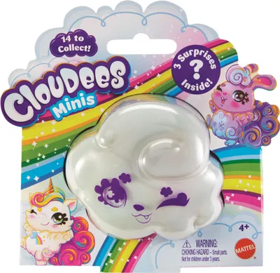 Image de Mattel - Assortiment de figurines à collectionner Cloudees Minis