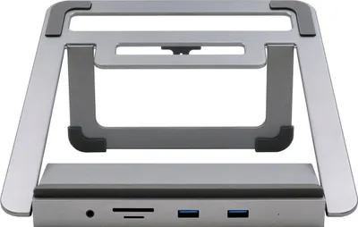Produktbild von EXSYS EX-1223HM, Silber, USB 3.2 Gen 1 (3.1 Gen 1) Type-A, 100 W, MicroSD (TransFlash), MicroSDHC, MicroSDXC, SD, SDHC, SDXC, 220 mm, 250 mm