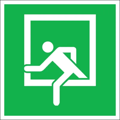 Obrázek produktu pro SafetyMarking® Rettungszeichen   - Notausstieg