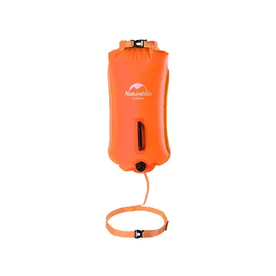Zdjęcie produktu dla Naturehike NH17S001-G Nadmuchiwana wodoodporna torba 18L Pomarańczowa