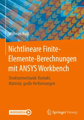 Produktbild von Nichtlineare Finite-Elemente-Berechnungen mit ANSYS Workbench
