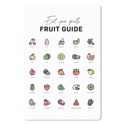 Produktbild von MuchoWow® Mauspad Mousepad Küche - Lebensmittel - Obst 18x27 cm - Mousepads - Maus Mat - Pad - Mausunterlage
