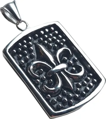 Produktbild von Edelstahlanhänger aus 316L Plakette Keltenkreuz