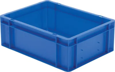 Immagine prodotto di LA-KA-PE Cassetta di trasporto L400xP300xH145 mm blu, chiusa senza foro per la maniglia
