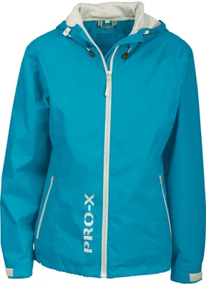 Produktbild von PRO-X ELEMENTS Damen-Leichtanorak LADY FLASH NEON TÜRKIS/SILVER 36
