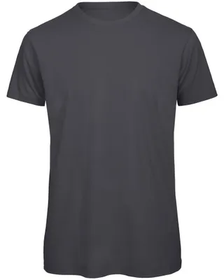 Produktbild von B&C Herren T-Shirt, Baumwolle FK127 (3XL) (Dunkelgrau)