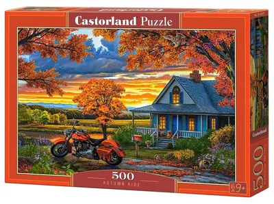 Zdjęcie produktu dla Puzzle 500 Autumn Ride B-54077