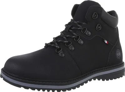 Produktbild von Ital-Design Herren Boots Leicht gefüttert Lederoptik  88491818 Schwarz Gr.  42
