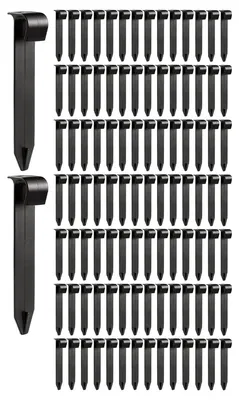 Bodenbefestigungsstifte 100 Stück für Tropfschläuche 16 mm