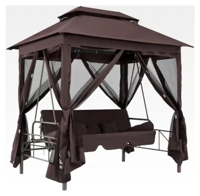 Produktbild von Pavillon Umwandelbare Schaukelbank mit Bettfunktion