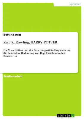 Produktbild von Zu: J.K. Rowling, HARRY POTTER