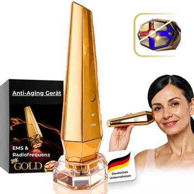 Zdjęcie produktu dla Urządzenie EMS [Nowość] Golden Glow – kosmetyczne urządzenie przeciwstarzeniowe