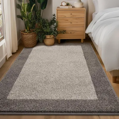 Immagine prodotto di Tappeto a corridoio, 86 x 150 cm, beige, rettangolare, lavabile, antiscivolo