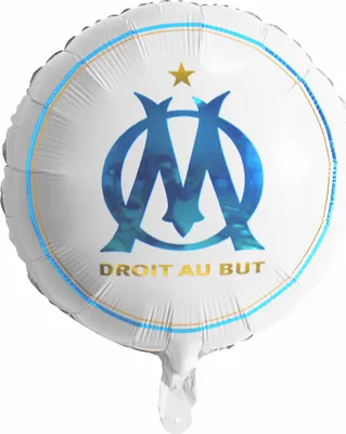 Productafbeelding van Olympique de Marseille folieballon, 45 cm - universele maat