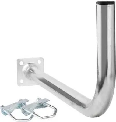 Produktbild von Vayox SAT-Balkon-Antennenhalterung | 50cm | Mit Cybants | Silber
