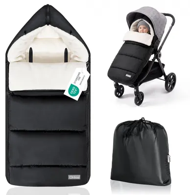 Productafbeelding van Winter Voetenzak voor Kinderwagen met Ritssluiting