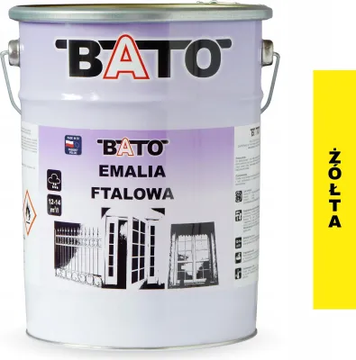 Zdjęcie produktu dla Emalia Ftalowa Żółta Ral 1023 5L