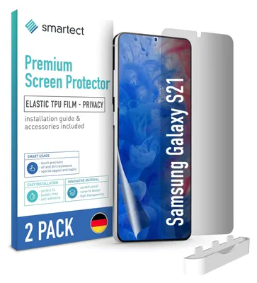 Produktbild von 2x TPU Sichtschutzfolie für Samsung Galaxy S21 Panzerfolie Blickschutz Display
