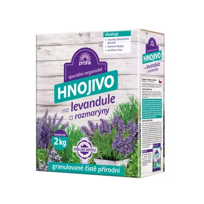 Obrázok produktu pre Hnojivo hoštické 2kg levandula a rozmarín Profík