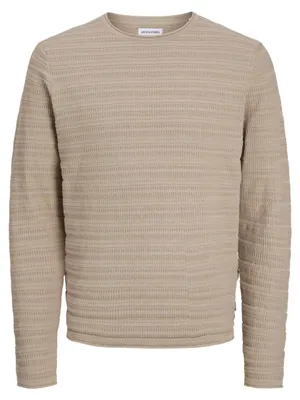 Obrázok produktu pre JACK & JONES Jjduke, pletený sveter s okrúhlym výstrihom