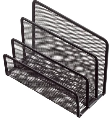 Produktbild von helit Briefständer the mail networ k, Drahtmetall, schwarz (5170382)