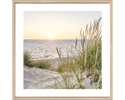 Produktbild von Gerahmtes Bild Nordic Beach Atmosphere II 53x53 cm