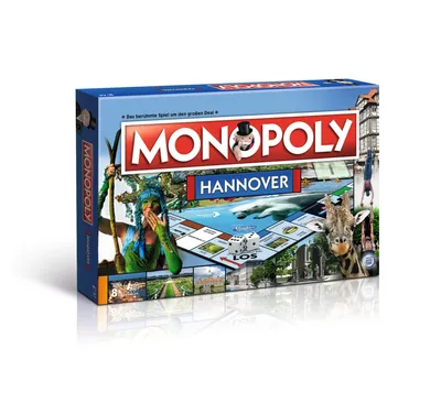 Produktbild von Monopoly (Spiel), Stadtausgabe Hannover
