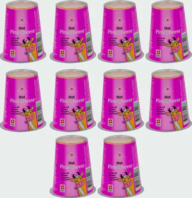Produktbild von Glarner Schabziger Schweizer Reibekäse Hot Pink Cheese 10x 100g