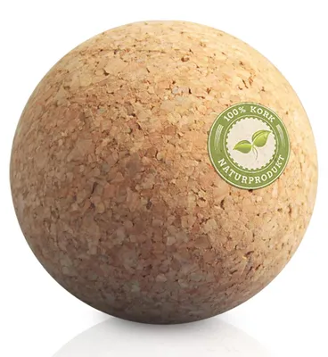 Productafbeelding van Massagebal kurk - 7 cm - Triggerpoint - 100% natuurkurk