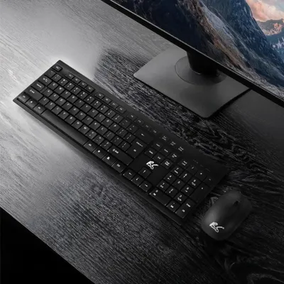 Productafbeelding van Draadloze toetsenbord + muis COMBO NanoRS RS580, geschikt voor thuiswerkers en gamers