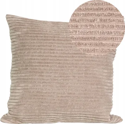 Produktbild von Geronimo | Dekokissen - Hellrosa - 40x40 cm - Cordkissen - Maschinenwaschbar - Abnehmbarer Bezug - Antiallergisch