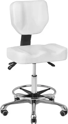 Immagine prodotto di Sgabello cosmetico A-4299 Bianco