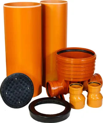 Immagine prodotto di Set sistema di alberi ScarMaxx - H210cm, L92cm - 2x DN125 - 2 x riduzione 160/125