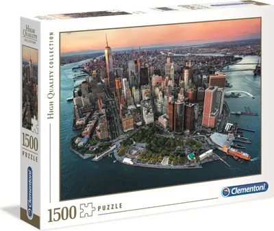 Immagine prodotto di Clementoni 31810 New York 1500 Teile Puzzle Collezione di alta qualità