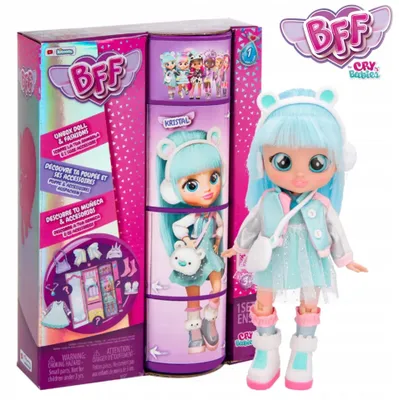 Produktbild von Cry Babies BFF Kristal Modepuppe 6-8 Wörter