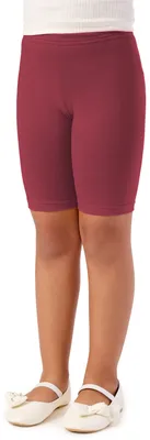 Image de Leggings courts en coton pour fille Merry Style MS10-227 (bordeaux, 152 cm)
